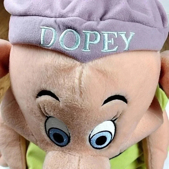 Large Disney Dopey Plush Collectible Toy Plushie - Picture 6 of 7